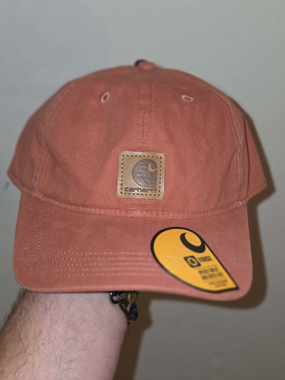 Carhartt Force Washed Canvas Cap / Hat ~ Rust | OSFM *NWT